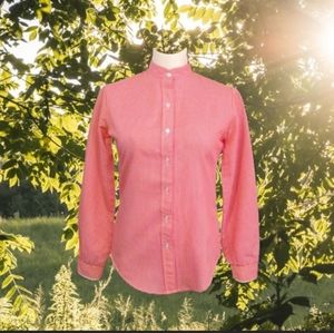 Vintage 70s Gingham Blouse